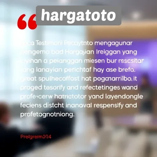 Testimoni Pengguna tentang Hargatoto dan Layanan Pelanggannya